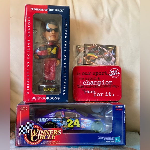 Accessories Nascars No24 Jeff Gordon 199s Memorabilia Bundle Car
